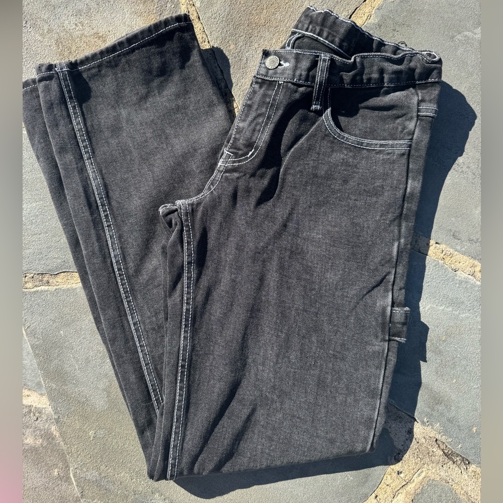 John Galt Brandy Melville Black Carpenter Jeans Size Small